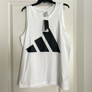 Adidas Mens Crew Neck Sleeveless Active Tank Top. Size M. New with tags.